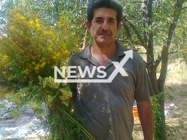 Prof Mevlut Gullu, (pictured) one of the four people who made unauthorized excavations to find treasure in an old cemetery in Afyonkarahisar, Turkey, was taken into custody. Note: Private picture (Newsflash)