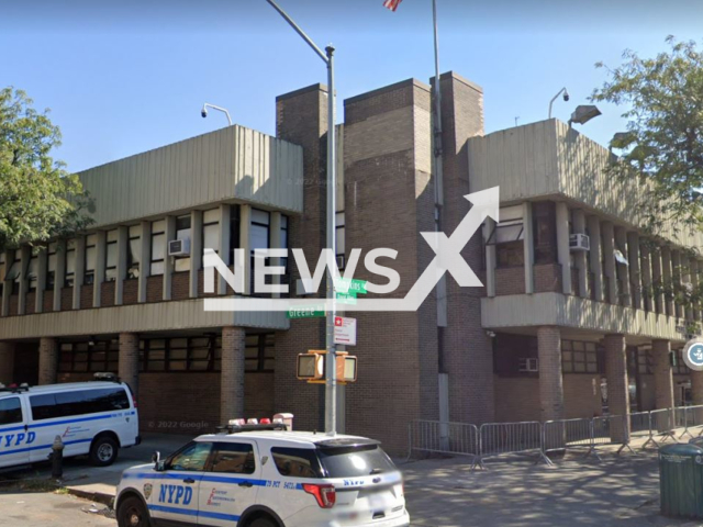 Picture shows the  79th Precinct in the Bedford-Stuyvesant neighbourhood, in New York City, New York, USA, undated. Two police officers were reportedly caught having loud sex in a car parked outside the precinct after neighbours overheard a woman screaming and called 911.
Note: Photo is a screenshot from Google Maps. (Google Maps/Newsflash)