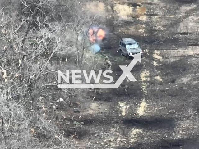 Ukrainian fighters destroy the Russian advancing troops near Bakhmut in Ukraine in undated footage. The footage released by the Rapid response brigade of the National Guard of Ukraine on Wednesday, Jan. 25, 2023.
Note: Picture is screenshot from video. (@71brigade/Newsflash)