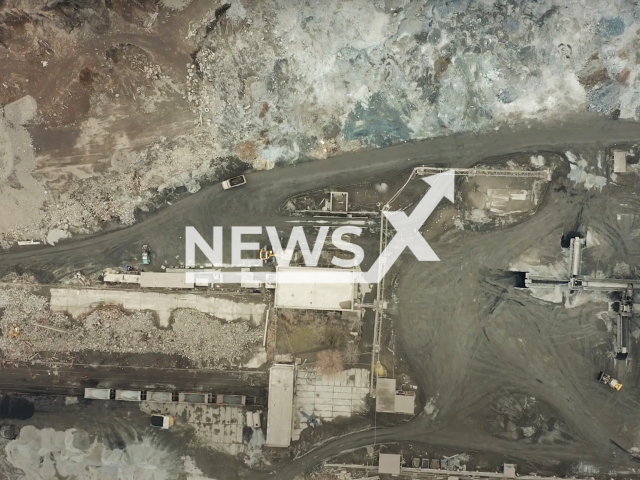 Photo shows an illustrative image of a mineral field in Afghanistan, undated. Afghanistan has over 1,400 mineral fields. Note: Picture is a screenshot from a video (Newsflash)