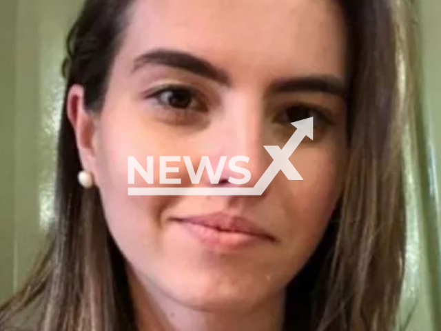 Helena Bordignon, 29 poses in undated photo. She died and 10 others were injured after part of the wall of a building under construction fell on a house where a religious community preyed, in Chapeco,  Brazil, on Monday , Jan. 23, 2023.
Note: Private photo.  (Newsflash)