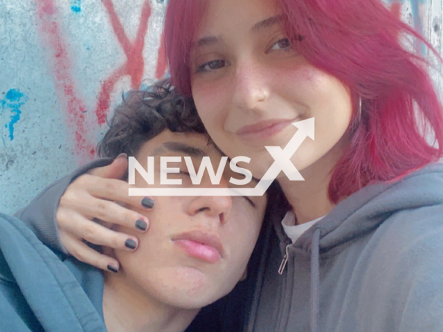 Photo shows Busra Kabatas with her boyfriend, undated. She was allegedly killed by Taner Yaylaci in Gebze, Kocaeli, Turkey, Saturday, Oct. 8, 2022. Note: Picture is private (@RcAzman/Newsflash)