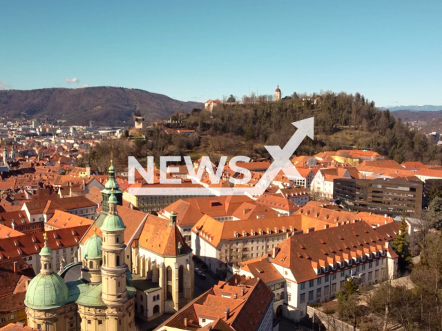 Image shows the city of Graz, in Styria, Austria, undated photo. A 61-year-old fake doctor was jailed for 18 months on Thursday, Jan. 26, 2023. Note: Photo is a screenshot from a video. (Newsflash)