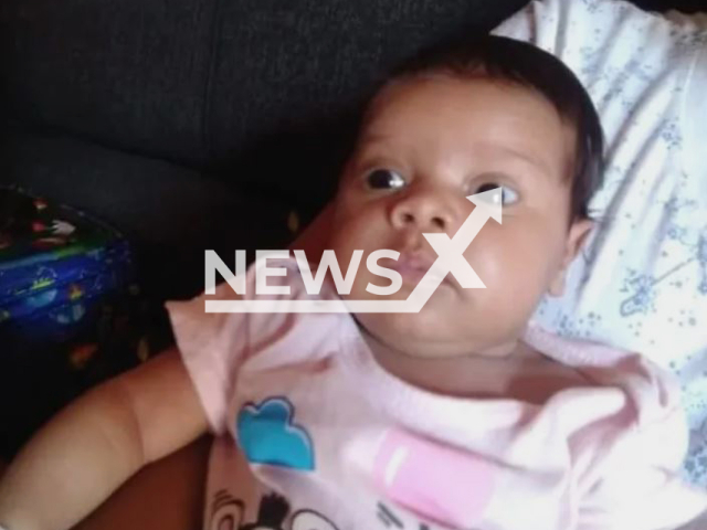 Picture shows a two-month-old baby was found dead, undated. The child died after the mother arrived home under the influence of alcohol and slept on top of her in Urucui, Brazil, on Tuesday, Jan. 31, 2023. Note: Private photo. (Newsflash)