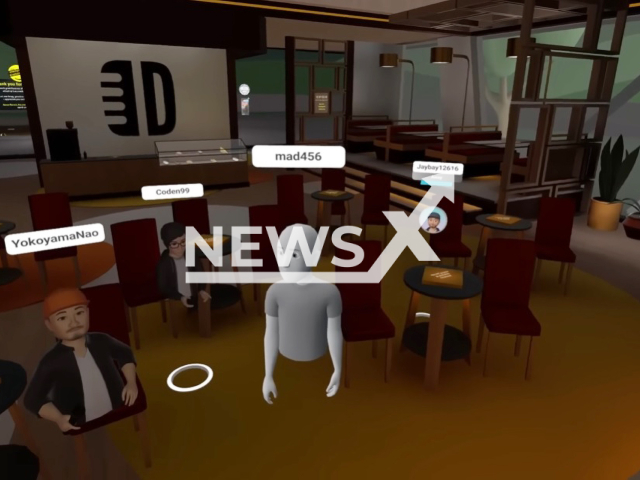 Image shows an illustration of Facebook's VR Metaverse, undated photo. A teenage boy, 18, from the city of Zaragoza, in Spain, has been arrested for corruption, possession and distribution of child pornography and sexual exploitation of minors. Note: Photo is a screenshot from a video. (Newsflash)