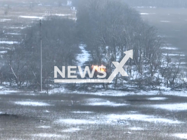 The Ukrainian Paratroopers hit the Russian military positions forcing the Russian soldiers to throw their arms and flee, leaving behind the wounded in Ukraine in undated footage. The footage was released by the 79th separate amphibious assault brigade on Thursday, Feb. 9, 2023.
Note: This picture is a screenshot from the video. (@79AMBUA/Newsflash)