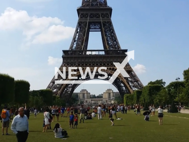 Illustrative image of an Eiffel Tower lawn in Paris, France. Two Brazilian women claim they were sexually assaulted near the Eiffel Tower. Note: Image is a screenshot from video. (Newsflash)