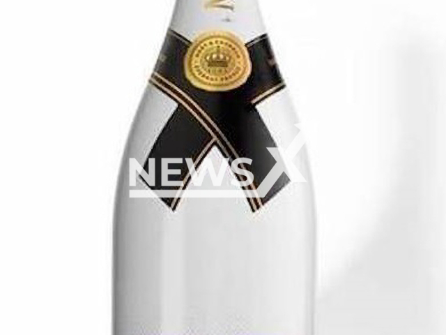 The first batch of of Moet & Chandon found in the Netherlands, that was recalled by authorities. Note: Licensed photo. (NVWA/Newsflash)