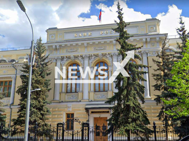 The Bank of Russia, in Moscow. Note: Photo is a screenshot from Google Maps. (Google Maps/Newsflash)