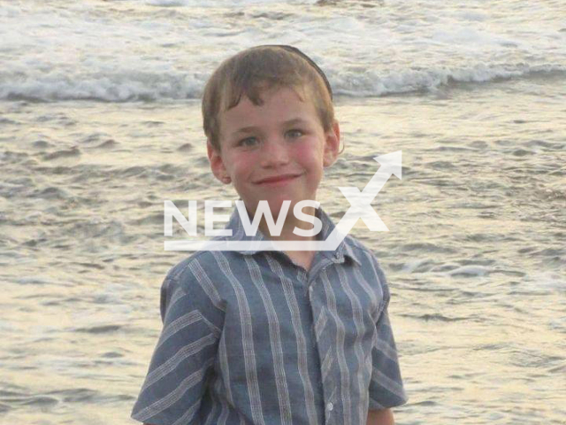 Photo shows Asher Menahem Paley, 8, undated. He died after a deadly car-ramming terror attack near Ramot Junction in Jerusalem, Israel, Friday, February 10, 2023. Note: Picture is private (Newsflash)