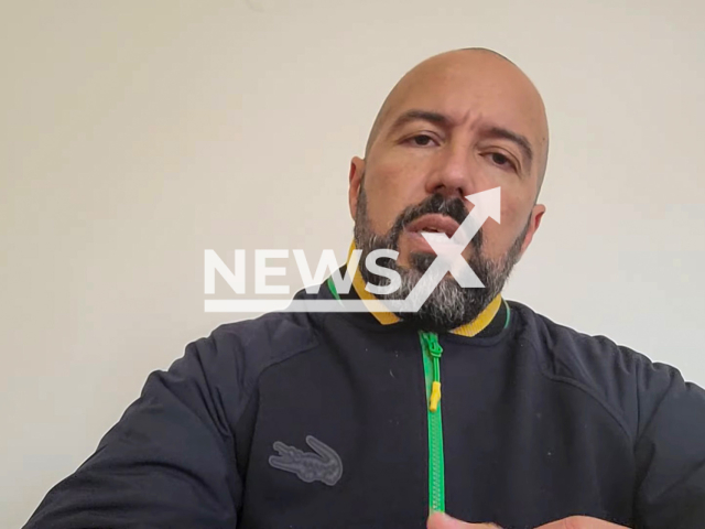 Mario Machado, neo-Nazi and former Hammerskins member, was given permission by  judge in Lisbon, Portugal, to go an humanitarian mission to the Ukraine.
Note: Photo is a screenshot from video. (Newsflash)