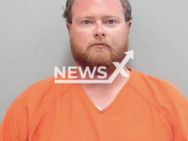 Janitor Jonathan Dibble, 32, poses in undated photo. He was arrested and charged with over 100 counts of child pornography in the community of Jensen Beach, in Martin County, Florida State, USA, on Tuesday, Feb. 14, 2023. Note: Licensed content. (Martin County Sheriff's Office/Newsflash)