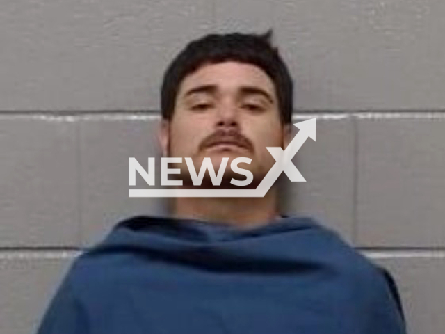 Texas man Jorge Alexander Gonzalez who was allegedly holding his ex-girlfriend in his home against her will for several days in March 2022.
Note: Police photo(City of Wichita Falls Police Department/Newsflash).