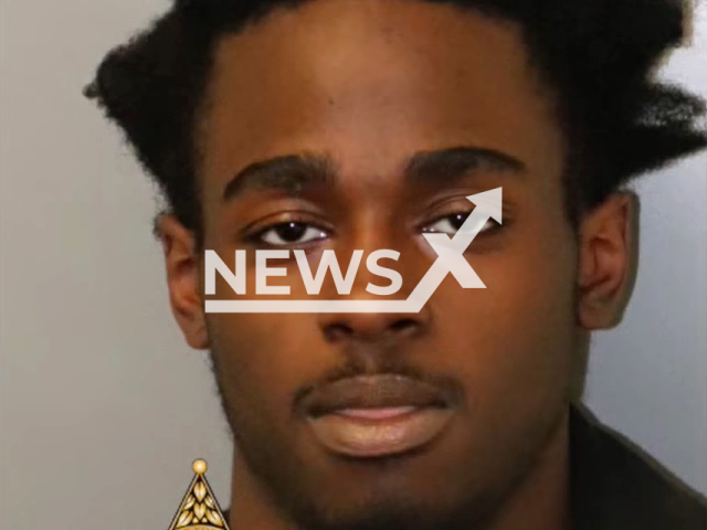 Keishawn Jelks, 16, one of the teenagers who have been arrested after having stolen the vehicle of a pizza delivery driver in Marion County, Florida, on 20th March 2022. Note: Police photo. (@mcsoflorida/Newsflash)