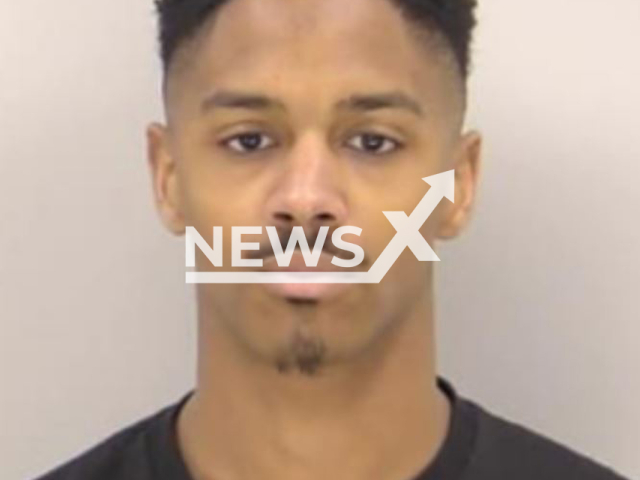 Caurey Rollins, 26, poses in undated photo. He allegedly licked and tickled a  7-year-old boy's feet, at Urban Air Adventure Park in Augusta, Georgia, USA, Jan. 14, 2023.
 
Note: Police photo. (Richmond County Sheriff's Office/Newsflash)