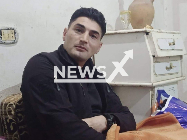 Photo shows Ahmed al-Maghribi, undated. He was found out to be alive right before he was about to be buried after being pulled from the rubble in Atarib, Aleppo, Syria. Note: Picture is private (Newsflash)