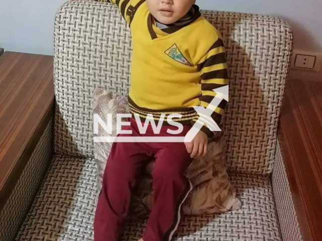 Photo shows Hamza Ghareg, undated. Hamza's body was found by a fisherman in Kafr El Sheikh, Egypt. Note: Picture is private (Newsflash)