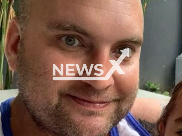 Troy Scott Johnston, 40, poses in undated photo. He was allegedly beaten over the head with a bar stool at a cafe in South Kuta, Bali, on Thursday, Feb. 23, 2023.
Note: Private photo. (Newsflash)