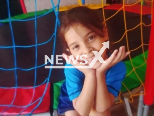 Sophia, 8, poses in undated photo. She was kidnapped and raped and killed in a field in Douradina, Brazil, by her 18-year-old neighbour. Note: Private photo.  (Newsflash)