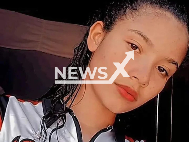 The victim, Beatriz Ferreira Souza, 14, poses in an undated photo. She was stabbed to death in Colina Verde district, in the municipality of Governador Jorge Teixeira in the Brazilian state of Rondonia. Note: Private photo. (Newsflash)