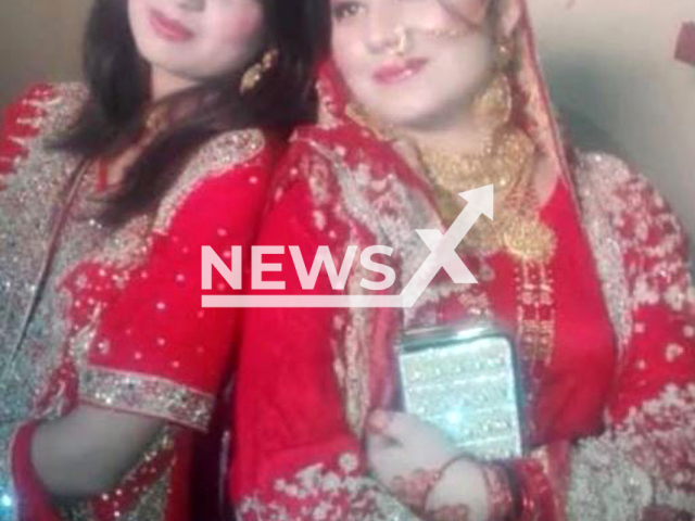 Arooj and Aneesa Abbas, 24 and 21, poses in undated photo. Their father  Ghulam Abbas was arrested for allegedly participating in the conspiracy to kill them  in  Terrassa, Spain.
Note: Private photo. (Newsflash)