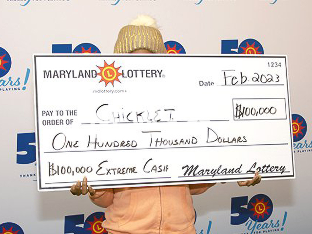 Photo shows “Chicklet” of Princess Anne, Maryland, USA, undated. She won the top prize on the USD 100,000 Extreme Cash game hours after winning USD 11,000 at a casino. Photo is from the Maryland Lottery (Maryland Lottery/Newsflash)