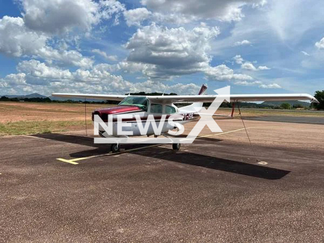 Photo shows a plane stolen by two men from a hangar in Redencao, in southeastern Para, Brazil, undated. The stolen plan reportedly has not yet been located. Note: Picture is private (Newsflash)