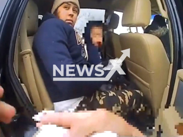 DPS Trooper discovers eight illegal immigrants, in Kinney County, Texas, in undated footage. One of the immigrants was a 5-year-old child. Note: Picture is screenshot from a video. (@TxDeptPublicSafety/Newsflash)