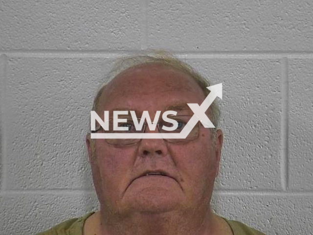 Navy deserter, Jerry Leon Blankenship, 65, who lived in secret for 40+ years until outed by COVID shot sentenced to 25 months in prison on 21st March 2022 in the United States District Court for the Eastern District of Tennessee at Greeneville. Note: Police photo. (Greenville Police Department/Newsflash)