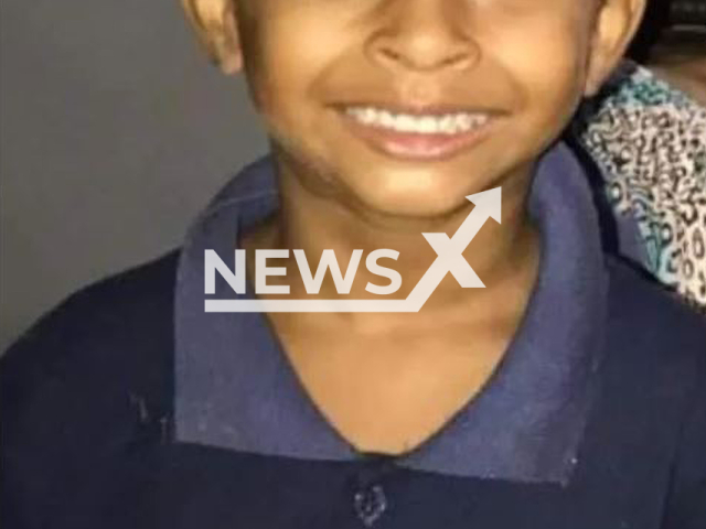 Davi Henrique Prates, 5, poses in undated photo. His mother's ex-boyfriend, Jose Edson Santana, confessed  to killing him in Colider, Brazil, on Friday, March, 3, 2023.  Note: Private photo.  (Newsflash)