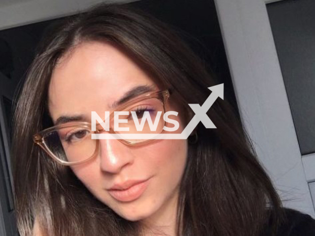 Diana Farcas, 20, poses in an undated photo. She died while eating milk and cereal in Doljesti, Romania. Note: Private photo. (@dianandreea17/Newsflash)