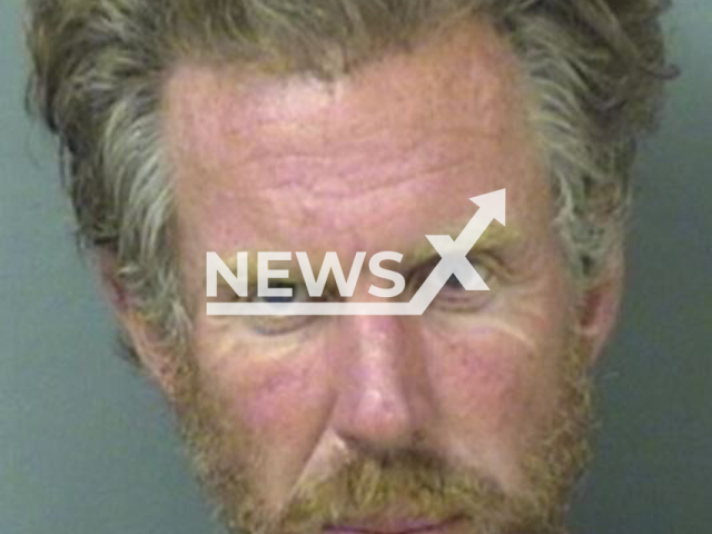 Jason Smith  44, poses in undated photo. He was arrested for indecent exposure after a restaurant worker spotted him taking a naked stroll outside a restaurant in front of multiple customers  in Palm Beach, Florida, USA, on Wednesday, March 8, 2023. Note: Police photo. (Palm Beach County Sheriff’s Office/Newsflash)