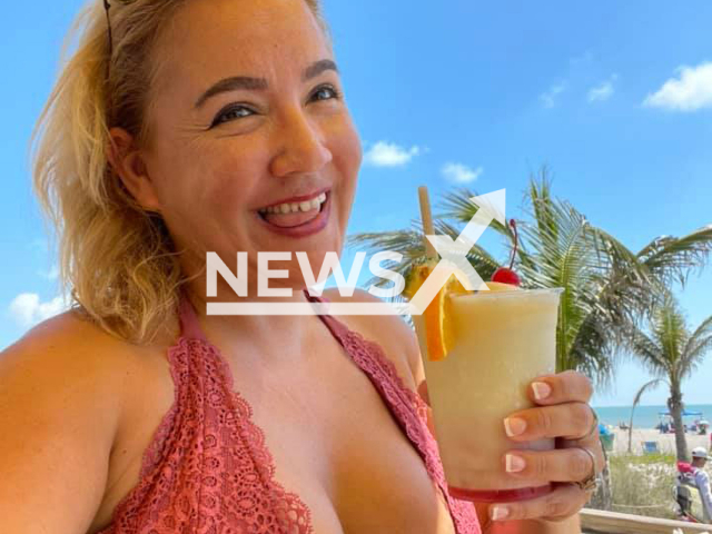 Nancy Howery, 44,  poses in undated photo.   She had been missing since  February and was found dismembered and burned, her boyfriend, Daniel Stearns, 32, has been charged with second-degree murder for the crime, in Brevard County, Florida, USA. Note: Private photo.  (Newsflash)