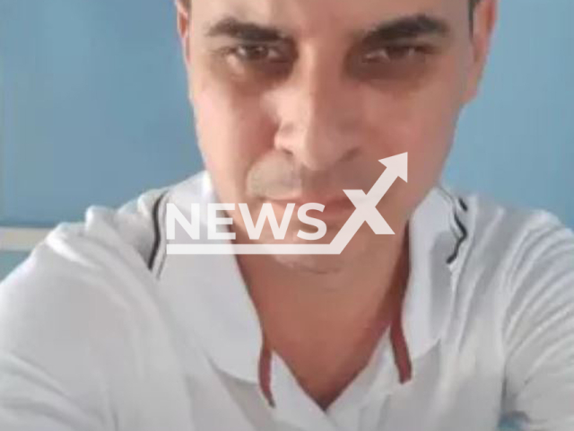 Pastor Marcio Cabral Conceicao   poses in undated photo. He was arrested for committing  rape through fraud against a 20-year-old  parishioner, he used the victim's religion and faith to threaten both her and her family.  Note: Police photo. (Policia Civil/Newsflash)