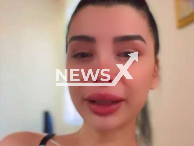 Photo shows Aleyna Eroglu, undated. She claims that she was subjected to violence by her boyfriend, Batuhan Karadeniz. Note: Picture is private (@aleynaeroglu_/Newsflash)