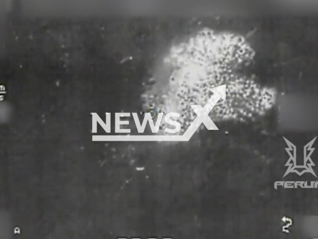 Ukrainian Special Forces destroy Russian Strela-10 anti-aircraft missile system in Southern Ukraine in undated footage. The footage was released by the Command of the Special Operations Forces on Wednesday, Mar. 22, 2023.Note: Picture is screenshot from a video. (@usofcom/Newsflash)