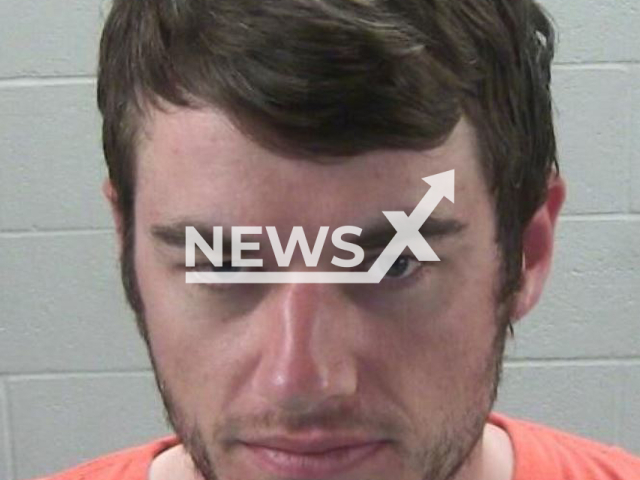 Picture shows Erik Metzig undated.  He was charged with the murders of his parents at their home in Wolf River, Wisconsin, USA, on Saturday, March 19, 2023 .   
Note: Police photo. (Winnebago County Sheriff's Office/Newsflash)