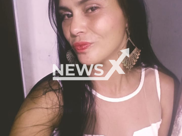 Photo shows Alessandra Rodrigues Leite, undated. She was allegedly killed with more than 20 stab wounds by her husband's ex-partner, Eguinaldo Carlito Carlos, in Itanhaem, Brazil. Note: Picture is private (Alessandra Rodrigues Leite/Newsflash)