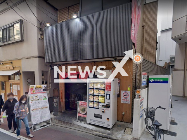 Debuchan ramen restaurant in Shinjuku, Tokyo, Japan, undated. The restaurant banned customers from watching YouTube videos on their phones while eating.  Note: Photo is a screenshot of google maps. (Google Maps/Newsflash)