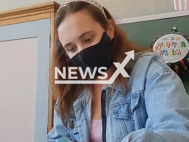 Alecia van Zyl, 24, a first grade teacher from Langebaan, South Africa, shared a trick she tried singing a song by Adele, Easy on Me, when her class got too chatty, and her students sang along. Note: Picture is a screenshot from a video (@aleciavanzyl/Newsflash)