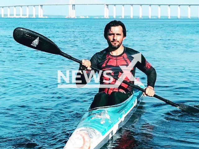 Photo shows Waldonilton de Andrade Reis, undated. He reportedly died due to an allergic reaction after swallowing a bee during cycling training in Manaus, Amazonas, Brazil. Note: Picture is private (Newsflash)