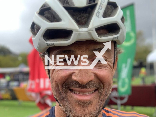 Former Spain coach, Luis Enrique, poses in an undated photo. Enrique finished the Absa Cape Epic, the toughest Mountain Bike event in the world, for the third time, on Sunday, Mar. 26, 2023. Note: Private photo. (@luisenrique_2121/Newsflash)