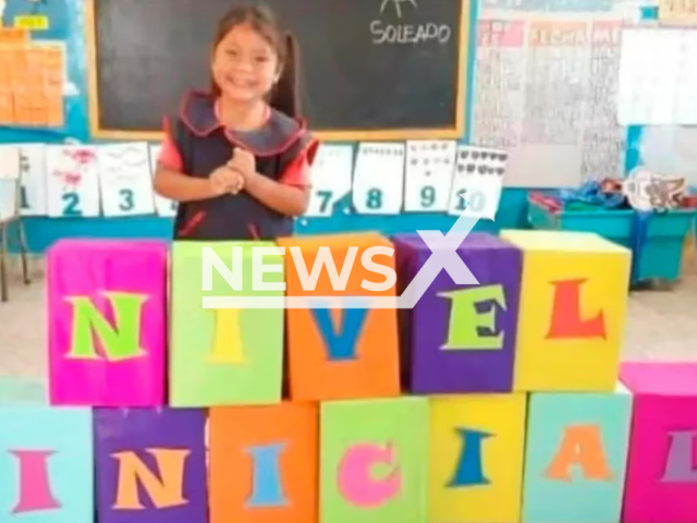 Briana Torres, 6, poses in undated photo. She died while waiting to be treated at the San Roque Hospital in Embarcación, Argentina. Note: Private picture. (Newsflash)