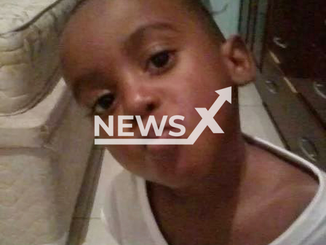 Luiz Felipe Rangel Bento, 3, poses in an undated photo. He was killed by a stray bullet in Costa Barros in the North Zone of Rio de Janeiro, Brazil. Note: Private photo. (Newsflash)