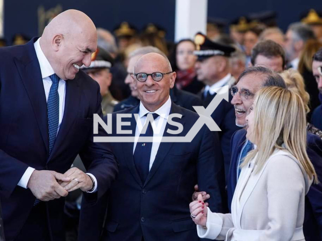 Fabio Rampelli, poses in undated photo. He  introduced the legislation for Italians who use English and other foreign words in official communications to  face fines of up to EUR 100,000.

 Note: Private photo.  (@fabiorampelli/Newsflash)