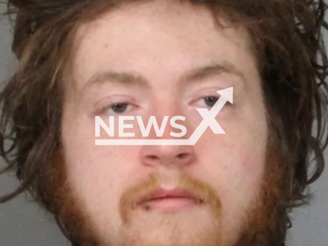 Mark Tannen, 22,  poses in undated photo. He was arrested after trying to carjack an off-duty police officer in an unmarked police vehicle, in Newark, Delaware, USA,  on Tuesday April 4, 2023. Note: Police photo. (Newark Police Department/Newsflash)