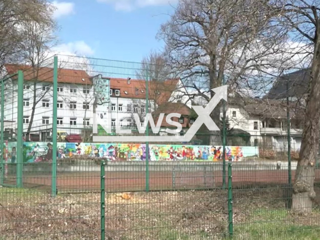 Image shows the children's home in the town of Wunsiedel, Bavaria State, Germany, undated photo. A boy, aged 11, killed Lena, aged 10, on Tuesday, April 4, 2023. Note: Photo is a screenshot from a video. (Newsflash)