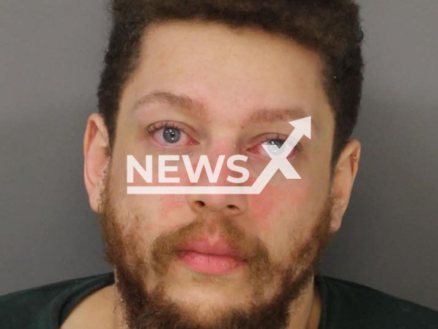 Picture shows Sean Rivera, 28, undated. He was charged with killing his wheelchair-bound mother Carol Clark, 72, and hiding her body in shed in Philadelphia, USA. Note: Photo is obtained from the Buck's County District Attorney's Office. (@BucksCoDA/Newsflash)