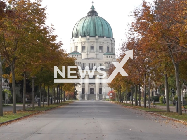 Image shows the cemetery in city of Vienna, Austria, undated photo. Austrian citizens will be able to grow vegetables at the cemetery. Note: Photo is a screenshot from a video. (Newsflash)