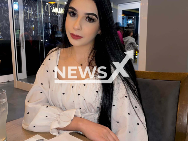 Bionce Amaya Cortez, 20, from Texas, USA poses in undated photo. Her body was found on a farm in Nuevo Leon, Mexico where she travelled to visit relatives on the Easter holidays and disappeared. Note: Private picture. (@bionce_cortez/Newsflash)